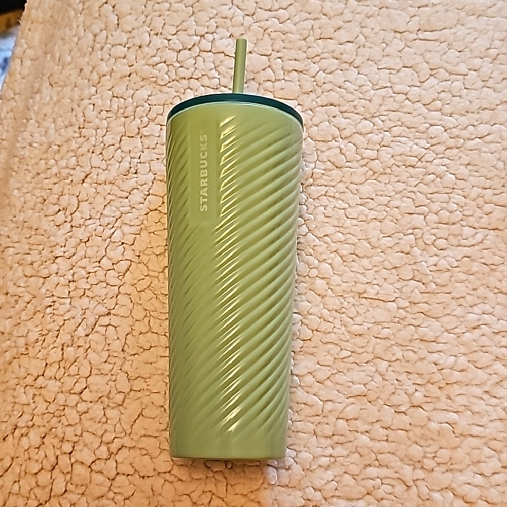 Brand New Starbucks Tumbler with Lid and Straw